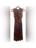 Alice + Olivia Print Red Blue Casual Dress Size 0X - photo 6
