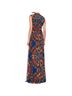 Alice + Olivia Print Red Blue Casual Dress Size 0X - photo 2