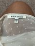 Black Rainn Polka Dots White Short Sleeve Blouse Size S (petite) - photo 3