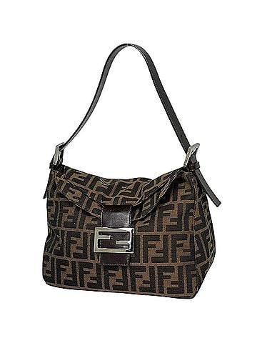 Fendi Fendi FENDI Shoulder Bag, Zucca Pattern Canvas, Brown, Women's (view 1)
