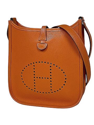 Hermès Hermes Evelyne TPM Shoulder Bag Pochette Veau Epsom Potiron H Women's (view 1)