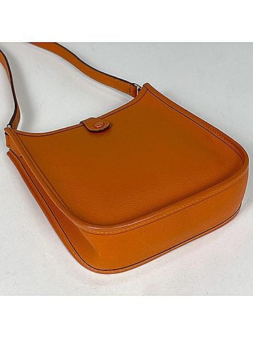 Hermès Hermes Evelyne TPM Shoulder Bag Pochette Veau Epsom Potiron H Women's (view 2)
