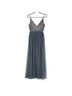 BHLDN 100% Polyester Blue Gray Casual Dress Size 2 - photo 4