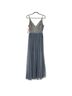 BHLDN 100% Polyester Blue Gray Casual Dress Size 2 - photo 3
