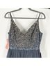 BHLDN 100% Polyester Blue Gray Casual Dress Size 2 - photo 5