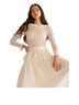 DÔEN White Long Sleeve Blouse Size L - photo 2