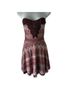 Free People 44% Polyester 26% Acrylic 21% Cotton 9% Nylon 100% Polyester Aztec Or Tribal Print Red Burgundy White Pink Gold Casual Dress Size M - photo 1