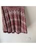 Free People 44% Polyester 26% Acrylic 21% Cotton 9% Nylon 100% Polyester Aztec Or Tribal Print Red Burgundy White Pink Gold Casual Dress Size M - photo 10