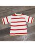 La DoubleJ 100% Cotton Stripes White Red Button-Down Shirt Size S - photo 5