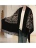 Accessories Floral Paisley Black Wrap One size - photo 5