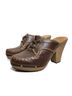 Highlights Brown Heels Size 5 1/2 - photo 5