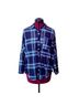 Eden & Olivia Plaid Multi Color Long Sleeve Button-Down Shirt Size S - photo 1