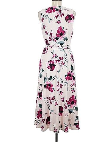 Ralph Lauren Blush Pink Floral Wrap Maxi Dress Casual Dress (view 2)