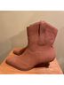 Amazon Essentials 100% Faux Leather Brown Boots Size 7 - photo 3