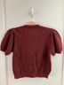 DÔEN Burgundy Wool Cardigan Size M - photo 5