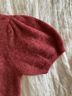 DÔEN Burgundy Wool Cardigan Size M - photo 6
