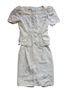 Scott McClintock Ivory Formal Skirt Size 0 - photo 1