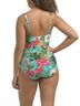 Jantzen Floral Multi Color One Piece Swimsuit Size 14 - photo 6
