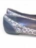 Coach Leopard Print Gray Silver Flats Size 8 - photo 4