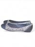 Coach Leopard Print Gray Silver Flats Size 8 - photo 8