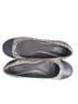 Coach Leopard Print Gray Silver Flats Size 8 - photo 1