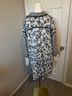Anthropologie Floral Black White Long Sleeve Button-Down Shirt Size XL - photo 4