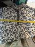 Anthropologie Floral Black White Long Sleeve Button-Down Shirt Size XL - photo 5