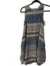 Title Unknown 100% Viscose Floral Blue Casual Dress Size XS - photo 2