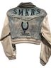 MadRag Blue White Denim Jacket Size M - photo 2