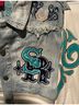 MadRag Blue White Denim Jacket Size M - photo 6
