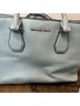 Michael Kors Blue Leather Satchel One size - photo 4