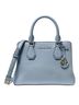 Michael Kors Blue Leather Satchel One size - photo 1