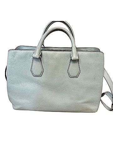 Michael Kors Camille Leather Satchel (view 2)