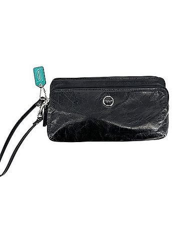 Coach Vintage Leather Double Zip Wallet #47894 Leather Wallet (view 1)