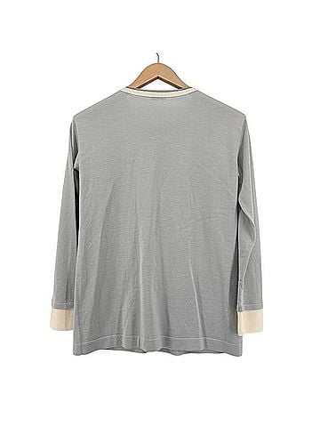 AKRIS Illusion Layered Wool Pullover Sweater (view 2)