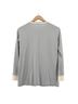 AKRIS Gray Ivory Wool Pullover Sweater Size 6 - photo 2