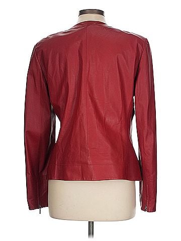 Lafayette 148 New York Leather Jacket (view 2)