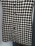REVOLVE 100% Polyester Houndstooth Tweed Black White Casual Dress Size XXS - photo 5