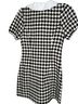 REVOLVE 100% Polyester Houndstooth Tweed Black White Casual Dress Size XXS - photo 2