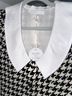 REVOLVE 100% Polyester Houndstooth Tweed Black White Casual Dress Size XXS - photo 14