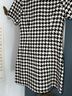 REVOLVE 100% Polyester Houndstooth Tweed Black White Casual Dress Size XXS - photo 9