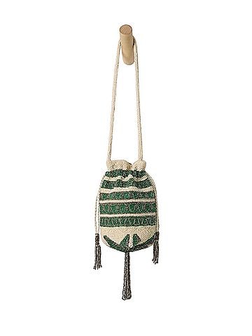 Free People Beaded Tassel Pouch Crossbody Bag (view 1)