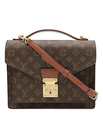 Louis Vuitton LOUIS VUITTON Monogram Monceau 28 Second Bag Handbag Shoulder M51185 (view 1)