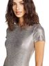 Alice + Olivia Silver Cocktail Dress Size 10 - photo 4