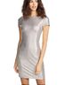 Alice + Olivia Silver Cocktail Dress Size 10 - photo 1
