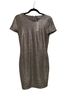 Alice + Olivia Silver Cocktail Dress Size 10 - photo 7