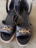 Michael Kors 100% Leather Black Wedges Size 7 1/2 - photo 7