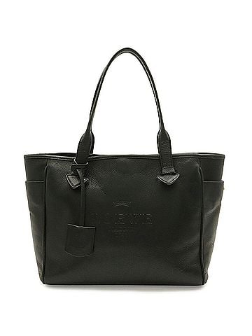 Loewe LOEWE Heritage Small Tote Bag, Leather, Black, Handbag, Item Number: 377.79.751 (view 1)