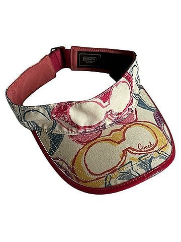 Coach Poppy Scribble Visor (view 1)