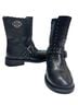 Harley Davidson 100% Leather Solid Black Boots Size 10 - photo 4